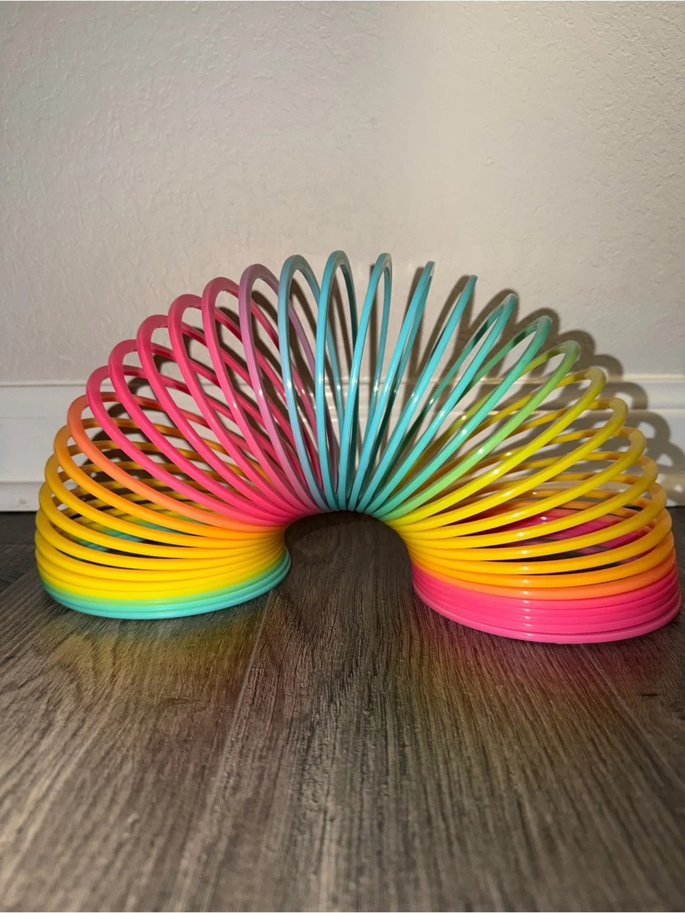 Large Rainbow Slinky Toy